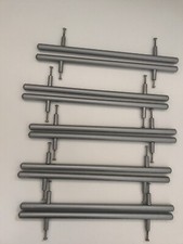 IKEA metal kitchen cupboard handles . 8 available 35cm Long with Screws