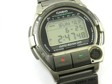 Mens Vintage Casio Digital Data Bank DB-V300 Watch