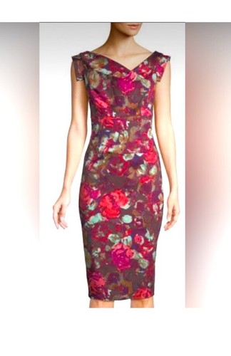 Black halo rose floral sheath - rose,