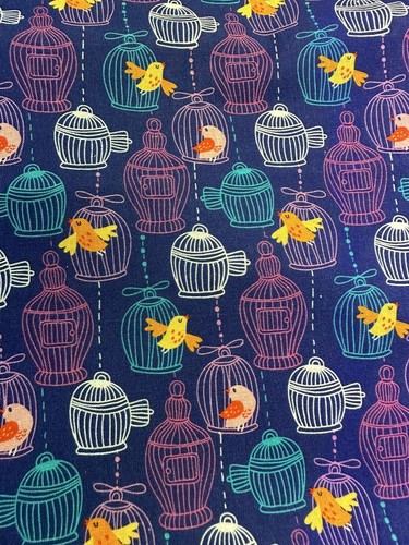 Bird cage fabric - ,, birds