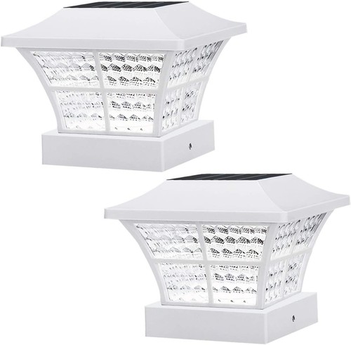 Solar powered white led - white,