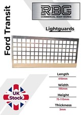 Light Guards for Ford Transit PAIR 3mm Galvanized Aluminium Truck Trailer Tipper