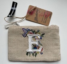 Mantaray Embroidered Initial E