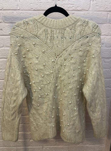George cream knitted pearl - george,