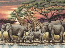 Anchor Counted Cross Stitch Kit Maia Collection African Sunset