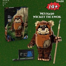 *NEW* UNBRANDED (75430) MOC Star Wars Wicket The Ewok Building Blocks Set