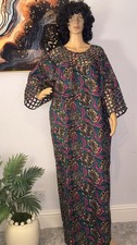 African Long Net Dress Free
