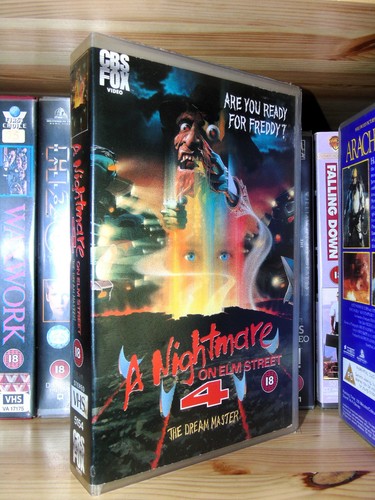 Horror vhs nightmare on - vhs,
