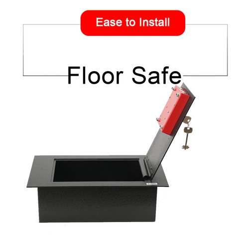 Hidden floor safe - hidden, w/