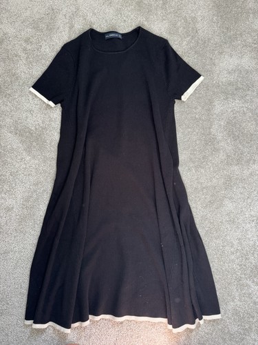 Zara knit black dress - dress, size
