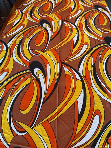 1960s dress fabric - 1960s,