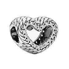 S925 Silver Charm Bead Pendant Dangle For Bracelet Snake Chain Bangle Gift