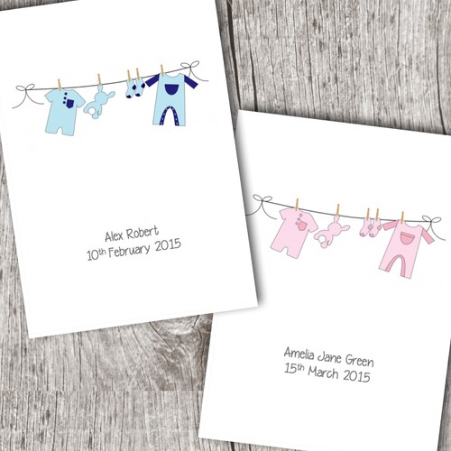 Personalised baby thank - baby,