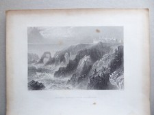 Antique Print of SLAINES