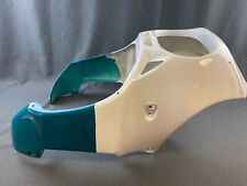 APRILIA TUAREG 125    FRONT FAIRING GREEN / WHITE AP8130650 - NEW
