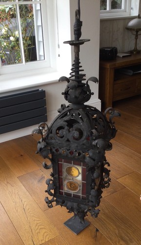Antique ceiling lantern