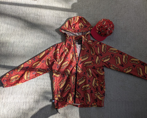Johnny cupcakes windbreaker - cupcakes,
