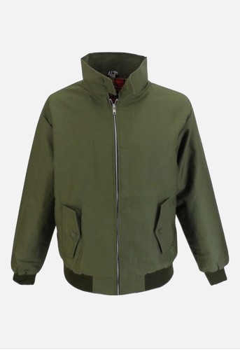 Mens olive green retro - olive,
