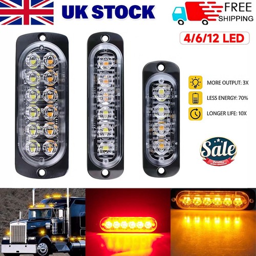 12v 24v led - 6, amber