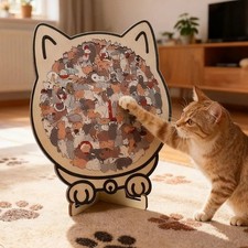 135 PC Cat-shaped Wooden