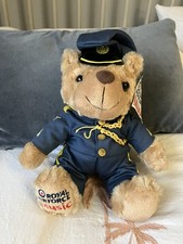 Royal Air Force Music Commemorative Captain Plush Bear Uniform Hat New Tags
