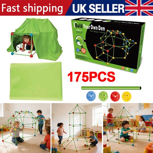 175pcs kids construction - 175pcs, fort