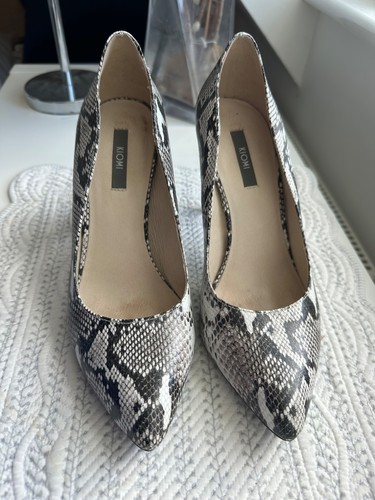 Kiomi snake print black - snake, &