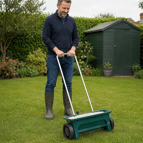 12l push lawn drop - push,