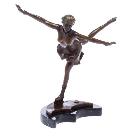 Art deco winter sculpture - ,