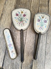 Vintage Hair Brush, Mirror &