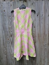 Gina Fratini Reworked Check Dress Size 8