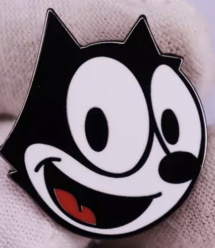 Felix the cat metal - felix, enamel