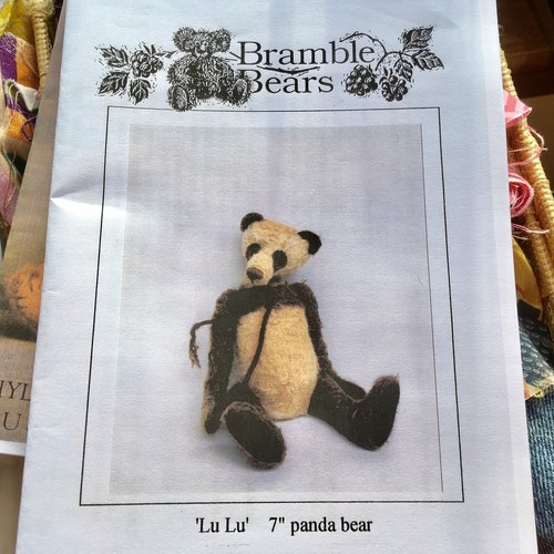 Panda teddy bear sewing - teddy,