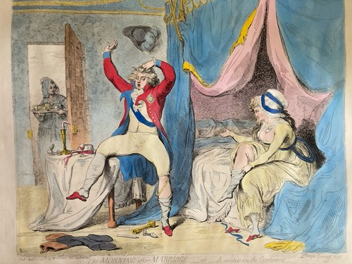 James gillray the morning - the,