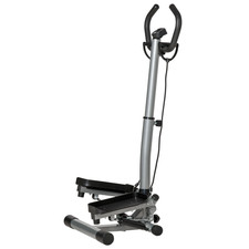 Heavy Duty Adjustable Twist Stepper For Home Gym Aerobic Workout Black
