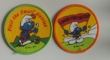 VINTAGE SMURF SEW ON PATCH LOT 10