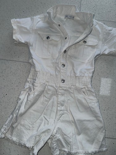 Zara age white denim - 11-12,