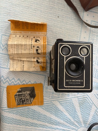 Vintage kodak six brownie - six-20, d