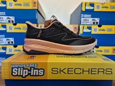 SKECHERS WOMENS SLIP INS BLACK