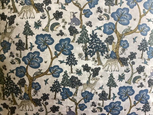Liberty tana lawn fabric - fabric, doe