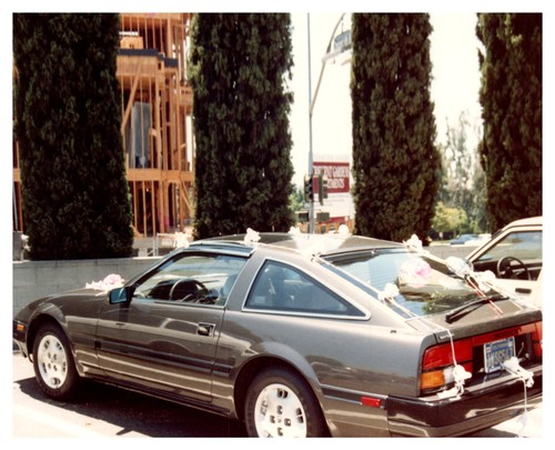 1980s datsun 300zx wedding - datsun,