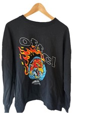 Black Graphic Jumper Boohoo