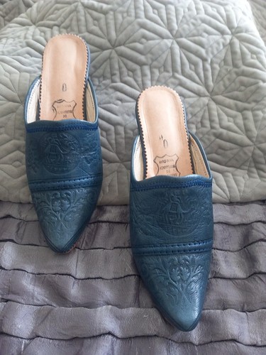 New moroccan babouche slippers - new,