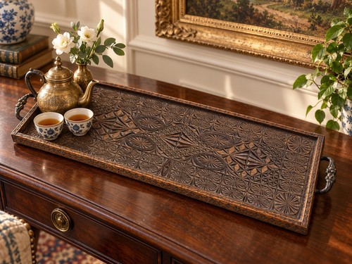 Grand vintage hand - vintage, hand-carved