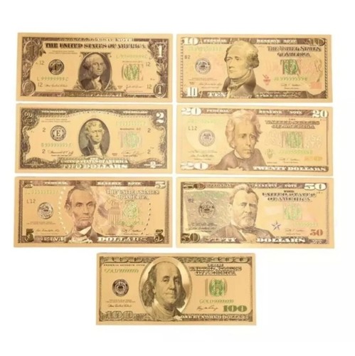 Full set gold foil - full, american