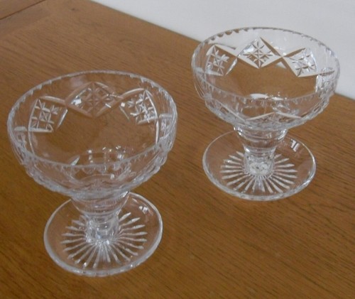 Vintage crystal cut glass - x,
