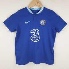 Chelsea FC Home Shirt 2022/23 Kids Aged 6-7 Years Blue Nike CFC Football Strip