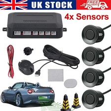 4Pcs Black Parking Sensors Car
