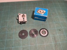 EMCO  UNIMAT 3 LATHE…INDEXING & DIVIDING ATTACHMENT ..& plates..24..30..36…