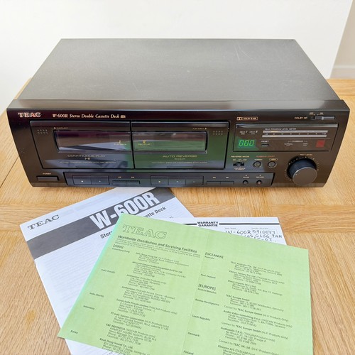 Teac 600r double cassette - teac, w-600r